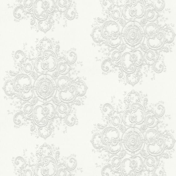 Galerie Wallpaper Product code: 10154-31 - ELLE Decoration Wallpaper Collection - Cream Light Silver Colours -  