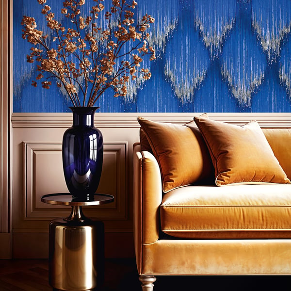 Galerie Wallpaper Product code: 35808_2 - Fashion Icon Wallpaper Collection - Blue Colours -  