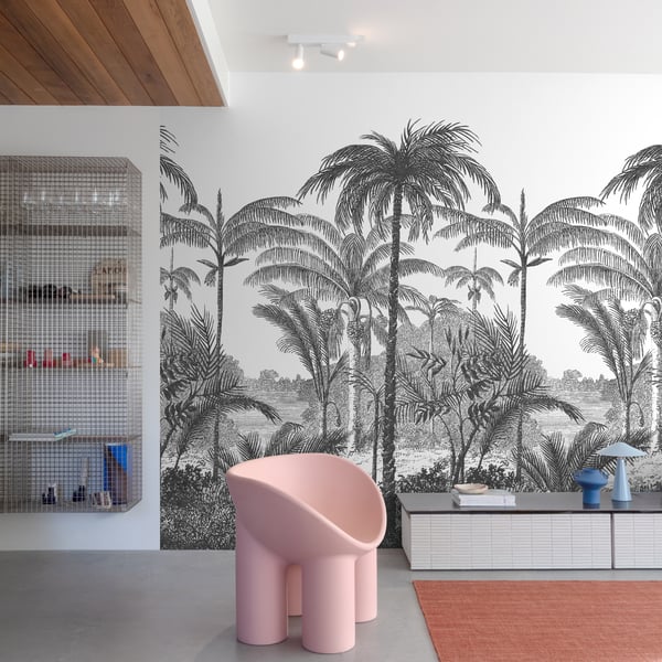 Galerie Wallpaper Product code: A58201_2 - One Roll One Motif II Wallpaper Collection - Black Colours -  