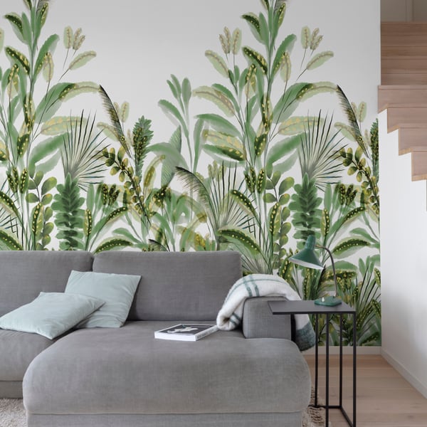Galerie Wallpaper Product code: A59502_2 - One Roll One Motif II Wallpaper Collection - Green Colours -  