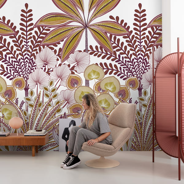 Galerie Wallpaper Product code: A67701_2 - One Roll One Motif II Wallpaper Collection - Terracotta Colours -  