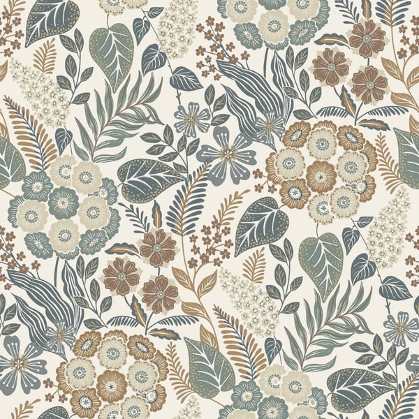 Galerie Wallpaper Product code: A76601 - Karuna Wallpaper Collection - Whites Colours -  