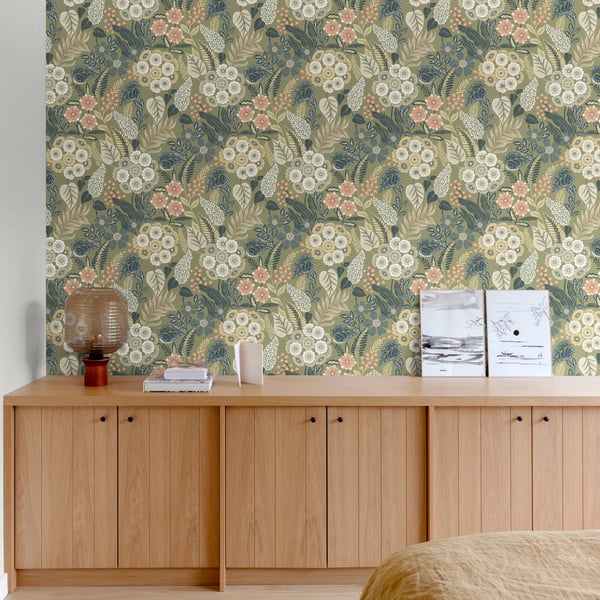 Galerie Wallpaper Product code: A76603_2 - Karuna Wallpaper Collection - Green Colours -  