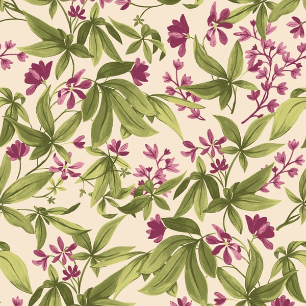 Galerie Wallpaper Product code: A80402 - Inia Wallpaper Collection - Red Colours -  