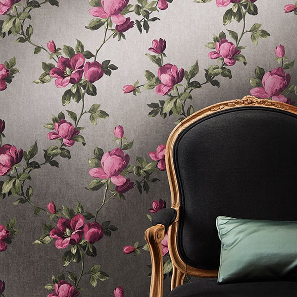 Galerie Wallpaper Product code: FC31533R - Floral Chic Wallpaper Collection -   