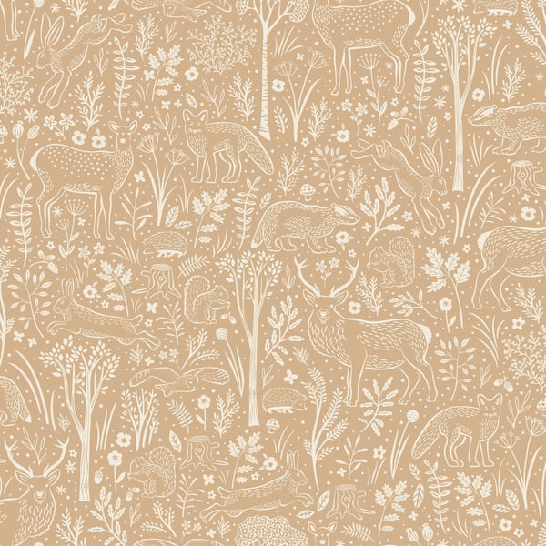Galerie Wallpaper Product code: LD3421 - Little Dreamers Wallpaper Collection - Brown Colours -  