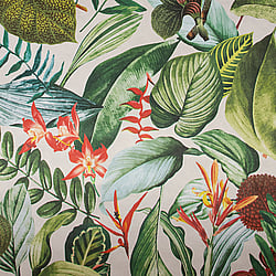 Galerie Wallcoverings Product Code: 26740 - Tropical Wallpaper Collection Galerie Wallcoverings Product Code 26740 - Tropical Wallpaper Collection - Avocado Colours - Kiribati Design