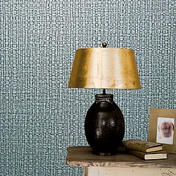 Galerie Wallcoverings Product Code: 32811 - Perfecto 2 Wallpaper Collection Galerie Wallcoverings Product Code 32811 - Perfecto 2 Wallpaper Collection - Turquoise Colours - Weave Texture Design