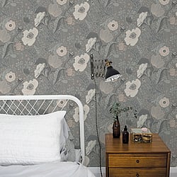 Galerie Wallcoverings Product Code: 44102 - Apelviken 2 Wallpaper Collection Galerie Wallcoverings Product Code 44102 - Apelviken 2 Wallpaper Collection - Grey Colours - Anemone Design