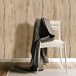 Galerie Wallcoverings Product Code: 49363 - Stratum Wallpaper Collection Galerie Wallcoverings Product Code 49363 - Stratum Wallpaper Collection - gold pink Colours - Verticale Design