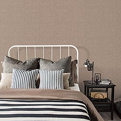 Galerie Wallcoverings Product Code: G45173 - Nostalgie Wallpaper Collection Galerie Wallcoverings Product Code G45173 - Nostalgie Wallpaper Collection - Bronze Brown Colours - Diamond Plate Design