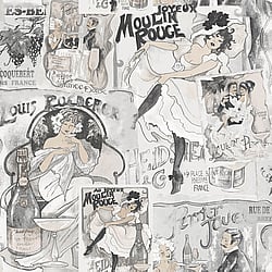 Galerie Wallcoverings Product Code: G56115 - Memories 2 Wallpaper Collection Galerie Wallcoverings Product Code G56115 - Memories 2 Wallpaper Collection - Silver Grey Colours - Champagne Posters Design