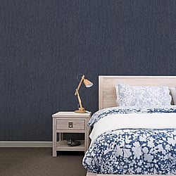 Galerie Wallcoverings Product Code: G67812 - Ambiance Wallpaper Collection Galerie Wallcoverings Product Code G67812 - Ambiance Wallpaper Collection - Navy Blue Colours - Leaf Emboss Design