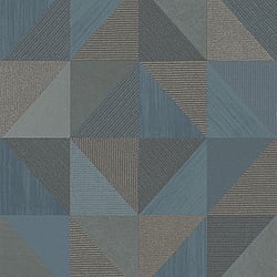 Galerie Wallcoverings Product Code IT32417 - Italian Textures 4 Wallpaper Collection - Blue Colours - GEOMETRICO CONGO Design