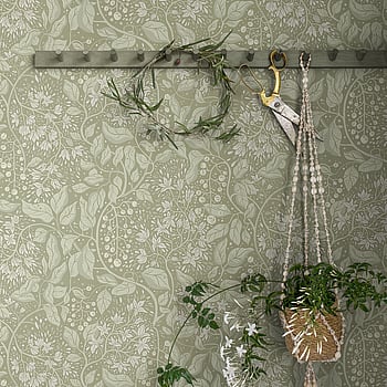 Galerie Wallcoverings Product Code 22024 - Fagring Wallpaper Collection - Dark green Colours -  