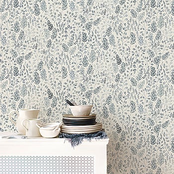 Galerie Wallcoverings Product Code 27013 - Morgongava Wallpaper Collection - Blue Colours -  