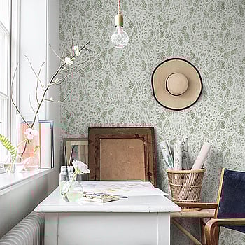 Galerie Wallcoverings Product Code 27014 - Morgongava Wallpaper Collection - Green Colours -  