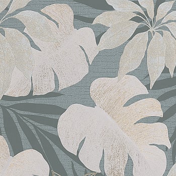 Galerie Wallcoverings Product Code 31601 - Avalon Wallpaper Collection - Blue Grey Gold Beige Colours -  