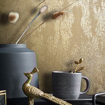 Galerie Wallcoverings Product Code 34280 - Urban Textures Wallpaper Collection - Gold Colours -  