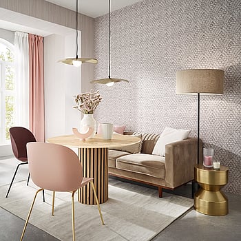 Galerie Wallcoverings Product Code 35812 - Fashion Icon Wallpaper Collection - Red Brown Colours -  