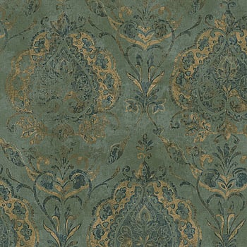 Galerie Wallcoverings Product Code 3725 - Tendenza Wallpaper Collection - Green Colours -  