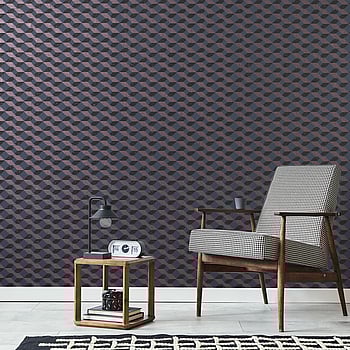 Galerie Wallcoverings Product Code 51211 - Universe Wallpaper Collection - Blue Black Bronze Colours -  