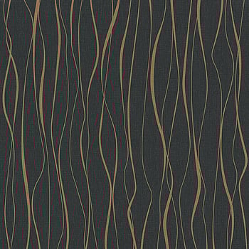Galerie Wallcoverings Product Code 6813-50 - Home Wallpaper Collection - Black  Gold Colours -  