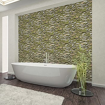 Galerie Wallcoverings Product Code 7336 - Evergreen Wallpaper Collection - Green Colours -  