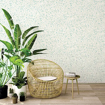 Galerie Wallcoverings Product Code 7373 - Evergreen Wallpaper Collection - Aqua Mica Colours -  
