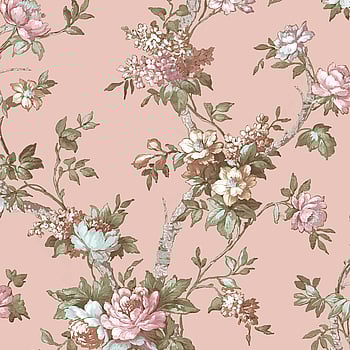 Galerie Wallcoverings Product Code 84001 - Cottage Chic Wallpaper Collection - Pink Colours -  