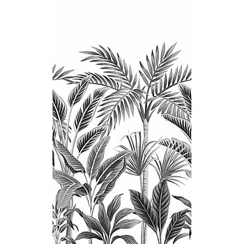 Galerie Wallcoverings Product Code A40801 - One Roll One Motif II Wallpaper Collection - Black Colours -  