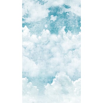 Galerie Wallcoverings Product Code A42501 - One Roll One Motif II Wallpaper Collection - Blue Colours -  