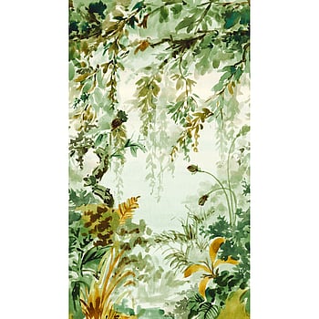 Galerie Wallcoverings Product Code A52201 - One Roll One Motif II Wallpaper Collection - Green Colours -  