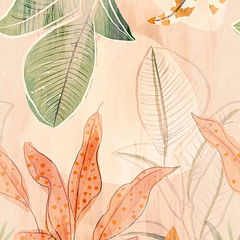 Galerie Wallcoverings Product Code A60701 - One Roll One Motif II Wallpaper Collection - Terracotta Colours -  