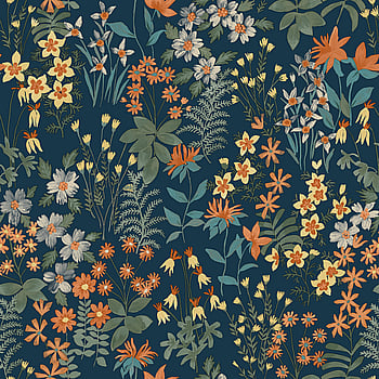 Galerie Wallcoverings Product Code A70903 - Arcadia Wallpaper Collection - Blue Colours -  