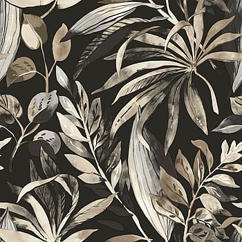 Galerie Wallcoverings Product Code A71203 - Karuna Wallpaper Collection - Black Colours -  