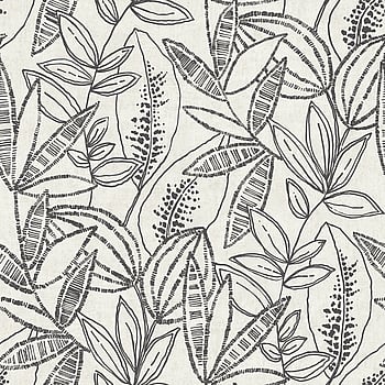 Galerie Wallcoverings Product Code A71802 - Karuna Wallpaper Collection - Black Colours -  