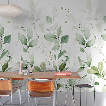 Galerie Wallcoverings Product Code A77101 - One Roll One Motif II Wallpaper Collection - Whites Colours -  