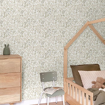 Galerie Wallcoverings Product Code A78802 - Inia Wallpaper Collection - Green Colours -  