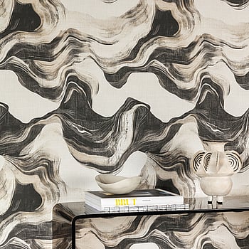 Galerie Wallcoverings Product Code A85101 - Structured Walls Wallpaper Collection - Black Colours -  