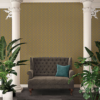 Galerie Wallcoverings Product Code AC60019 - Absolutely Chic Wallpaper Collection - Brown Yellow Grey Colours -  