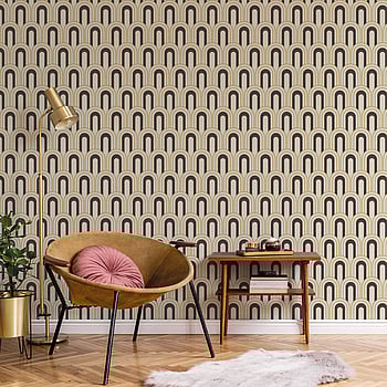 Galerie Wallcoverings Product Code CM27034 - Botanica Wallpaper Collection - Yellow Black Colours -  