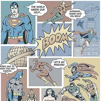 Galerie Wallcoverings Product Code DC9002-2 - Comics And More Wallpaper Collection -   