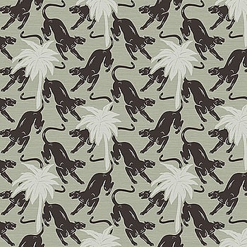 Galerie Wallcoverings Product Code ED13105 - Ted Baker Eden Wallpaper Collection - Green Black White Colours -  