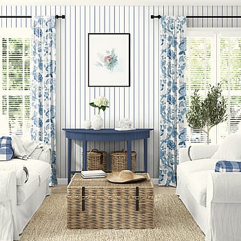 Galerie Wallcoverings Product Code FC62502 - French Country Wallpaper Collection - Bedford Blue Colours -  