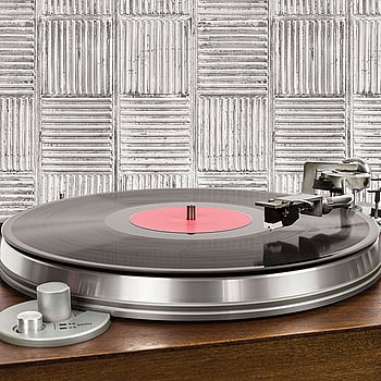 Galerie Wallcoverings Product Code G45332 - Grunge Wallpaper Collection - White Silver Colours -  