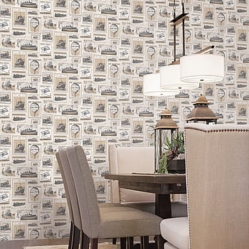 Galerie Wallcoverings Product Code G56145 - Nostalgie Wallpaper Collection - Beige Colours -  