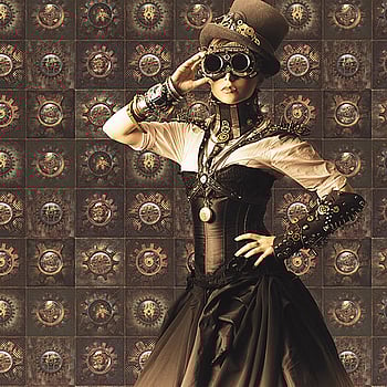 Galerie Wallcoverings Product Code G56227 - Nostalgie Wallpaper Collection - Bronze Brown Colours -  