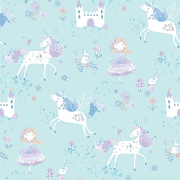 Galerie Wallcoverings Product Code G56524 - Just 4 Kids 2 Wallpaper Collection - Blue White Purple Colours -  