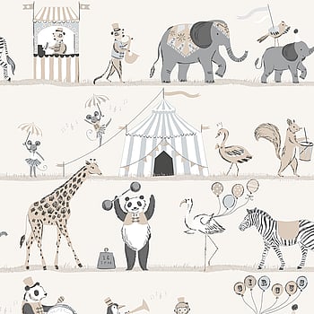 Galerie Wallcoverings Product Code G56547 - Just 4 Kids 2 Wallpaper Collection - Grey Beige Colours -  